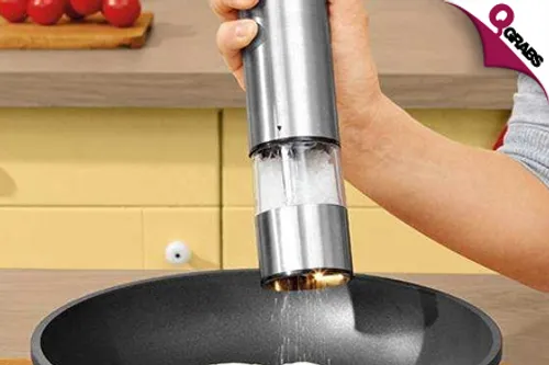 From QR39, Pump Up the Flavor with Electronic Spice Grinders! (Up to QR180 Value)